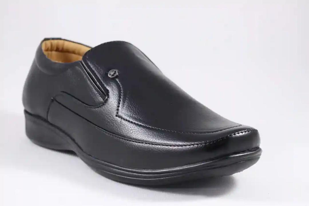 WUGO::Latest Trendy Men Formal Shoes|Black Moccasin Shoes|Office Shoes For Men's & Boys-MOCCASIN04-BLK-7-41 Euro