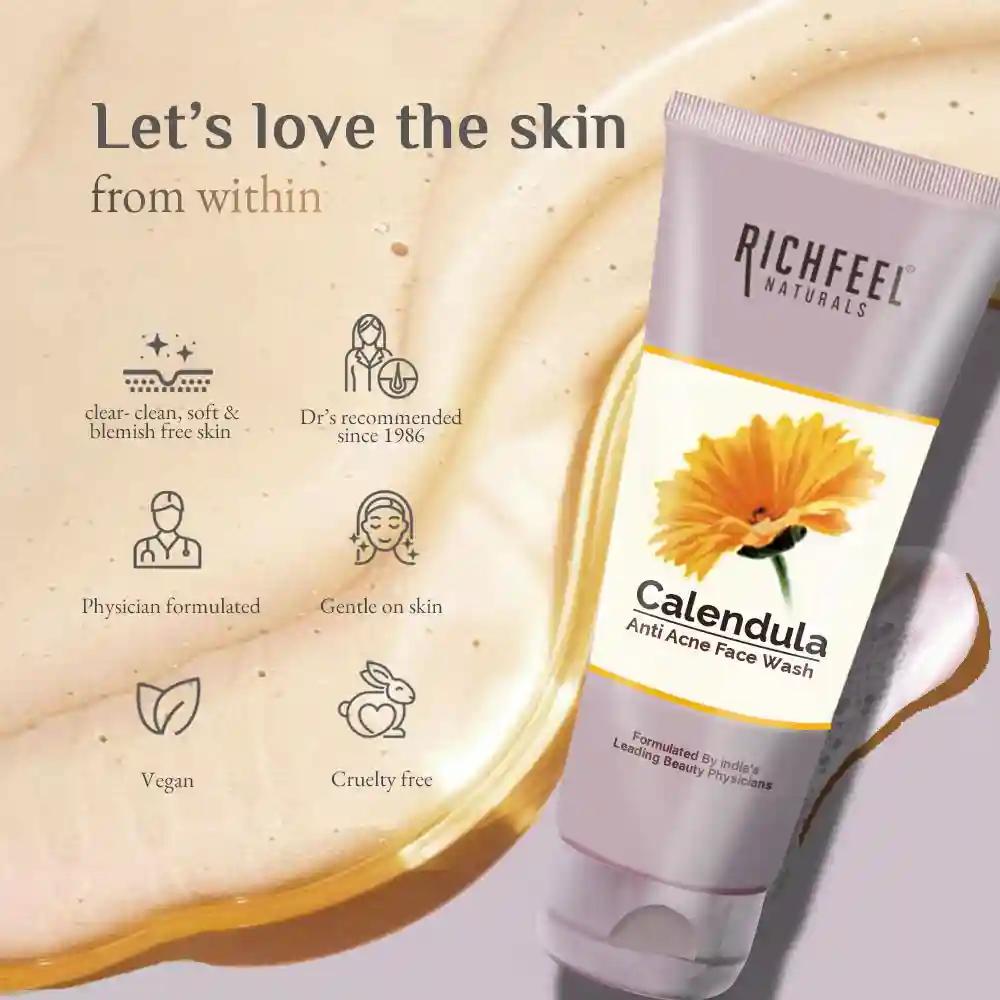 Richfeel Anti Acne Face Wash 100 G