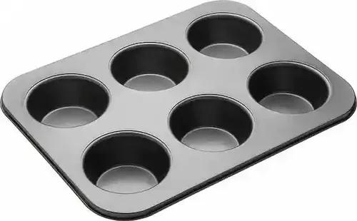 Perfect Pricee Metal 6 Slot Muffin Tray