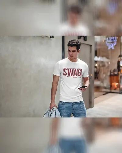 Swag Statement T-Shirt For Men Elevate Your Style - S