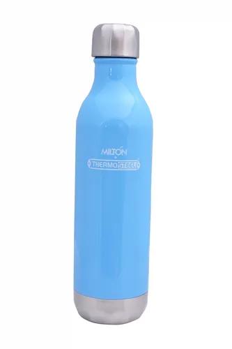 Milton Bliss 600 Thermosteel Vaccum Insulated Hot & Cold Water Bottle, 500 ml, Blue