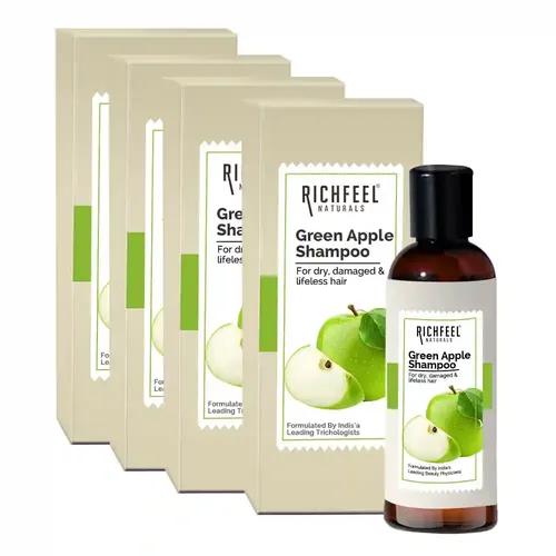 Richfeel Green Apple Shampoo 500 ML Pack of 1