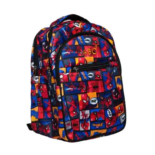 Spider Printed School Bag