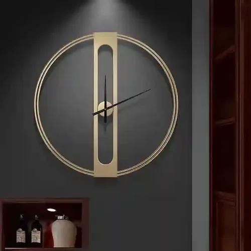 Spot Golden Wall Clock - 24 Inch