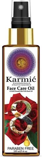 Karmic Pure & Natural Face Care Rose Oil with 8 Cold Pressed Oils with Rose - 100 Ml