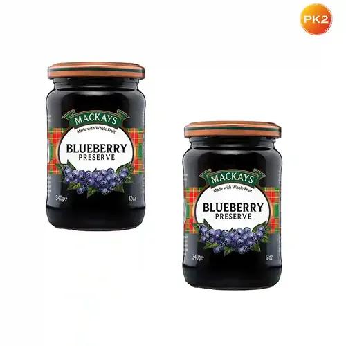 Mackays Blueberry Preserve 680gm (Pack of 2) (340gm X 2)