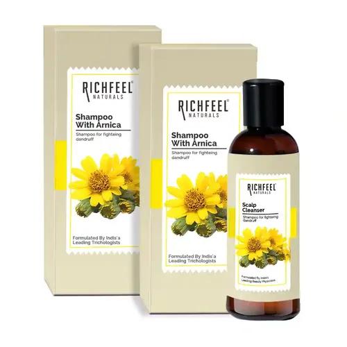 Richfeel Shampoo With Arnica 100 Ml Pack of 2