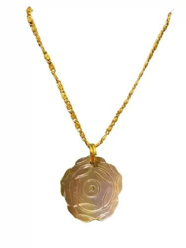 Rose Style Pendant with Chain