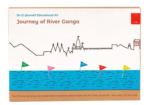 Educational DIY Colouring And Learning Activity Kit About Rivers Ganga - 5+ Years