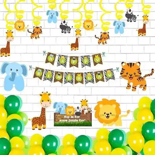 Jungle Swirls Party Pack