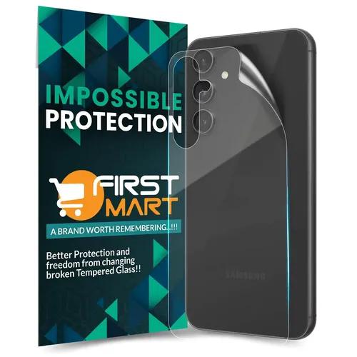 FIRST MART Screen Protector for Samsung Galaxy S23 FE 5G - Edge to Edge Back 4 Layer Ultra Thin Unbreakable Membrane - Case Friendly Screen Coverage & Installation Kit (Crystal Clear)