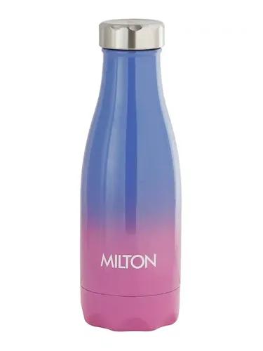 Milton PRUDENT-350 Thermosteel Hot & Cold Water Bottle 360 ml, Pink - Blue