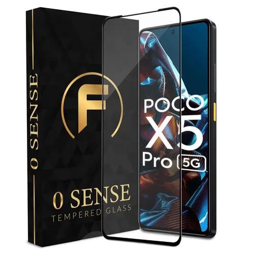 FIRST MART Premium Tempered Glass for Poco X5 Pro 5G / Poco X5 / Poco X4 Pro 5G with Edge to Edge Coverage and Easy Installation Kit, Pack of 1