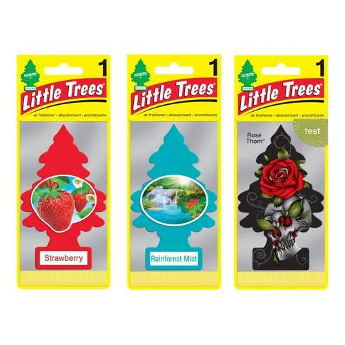 LITTLE TREES Strawberry|Rainforest Mist|Rose Thorn|Hanging Trees|Combo of 3