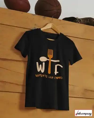 Where's the Food WTF T-Shirt for Men  - S