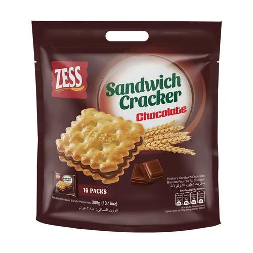 Zess Chocolate Sandwich Cracker 288g